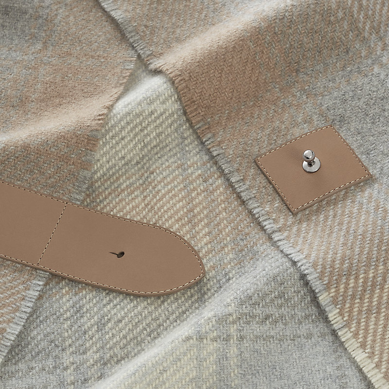 Tartan a Poche Coaching stole | Hermès USA